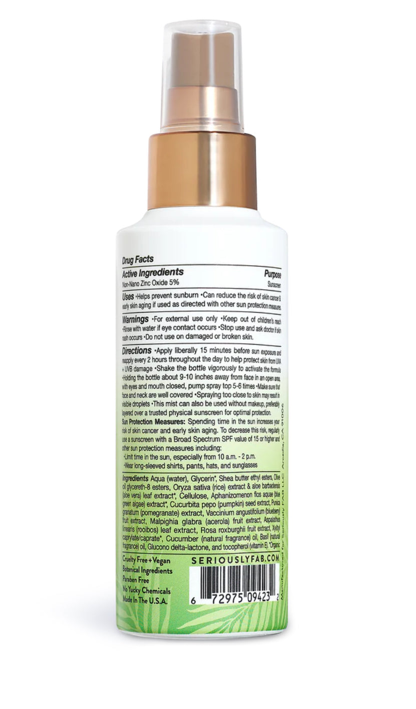 Seriously FAB Zinc It Over SPF Spray