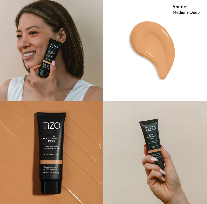 TiZO Tinted Moisturizing Serum Medium Deep